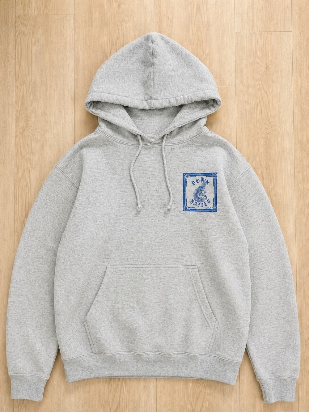 Born X Raised Gray Hoody